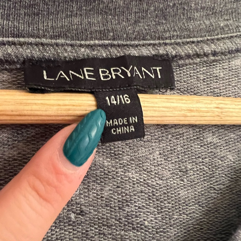 Lane Bryant Acid Wash Geode Sweater - size 14/16 - Picture 5 of 7
